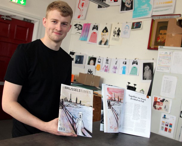TALENTED ILLUSTRATION STUDENT HAS DESIGNS ON SUCCESS