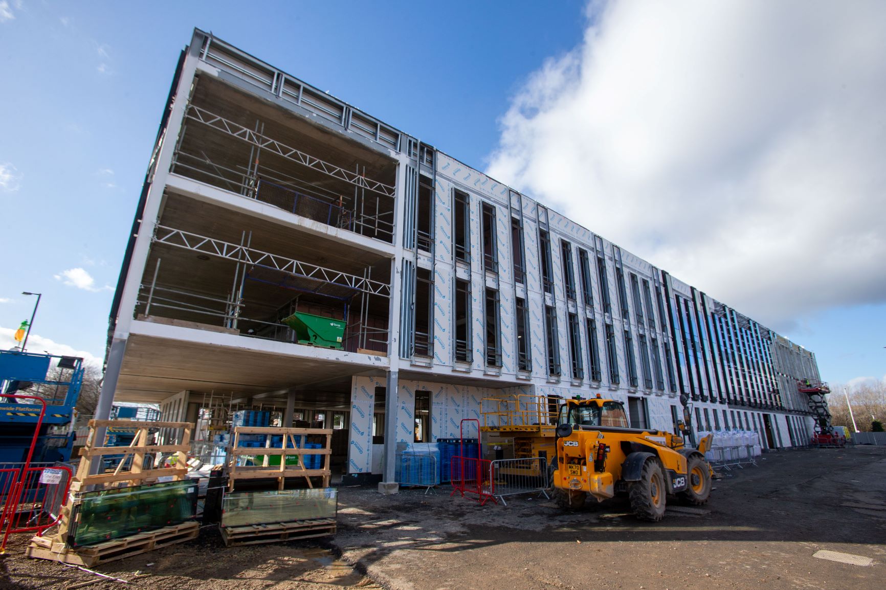 New campus building in Middlesbrough Feb 2021