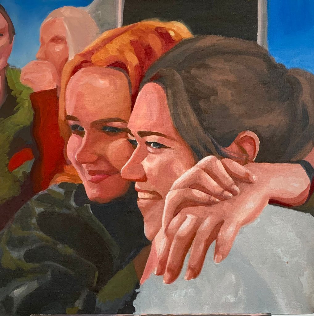 Painted portrait