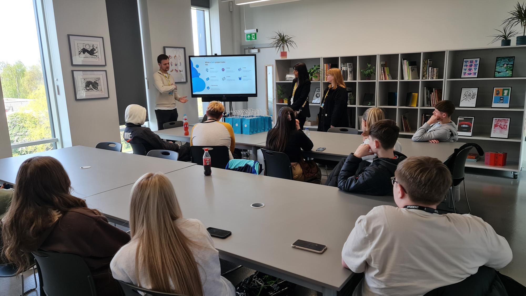 Workshop Graphics, Calm Digital, Middlesbrough