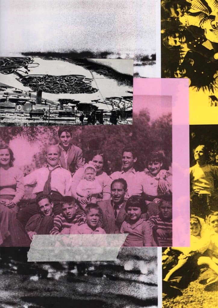 Mia's mixed media collage