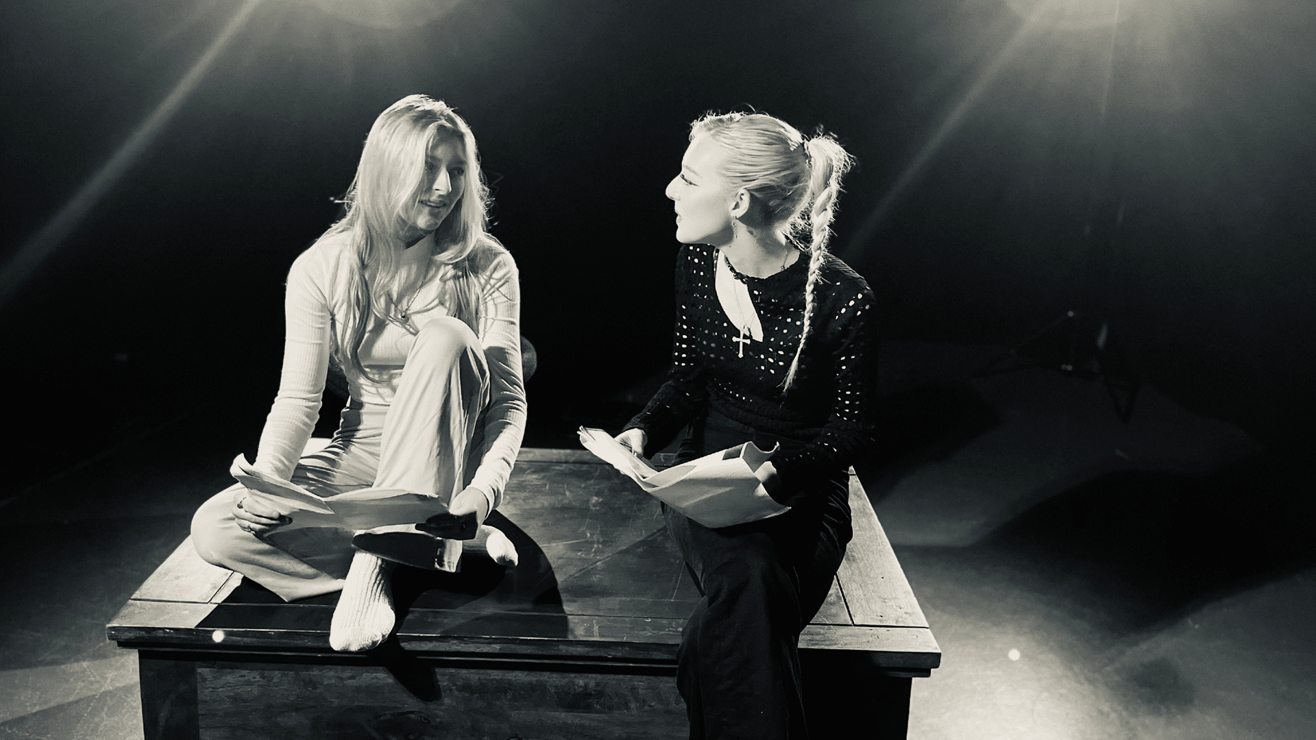 Image of students performing on Stage