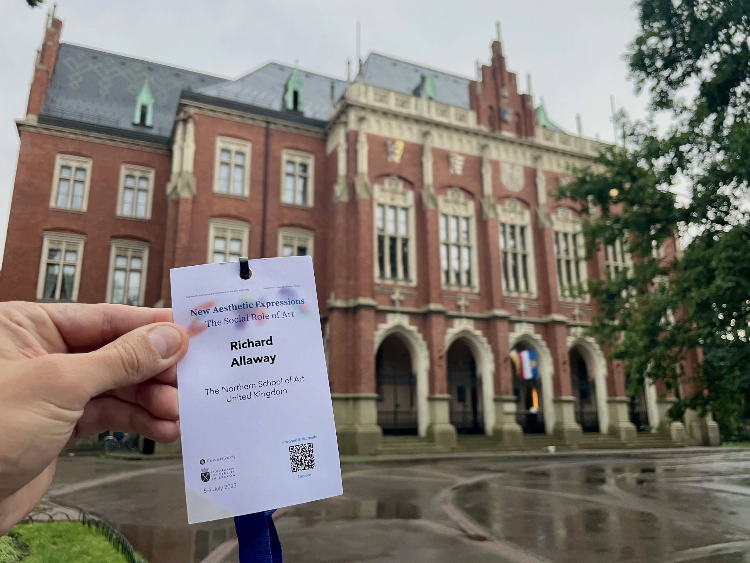 Richard Allaway Krakow conference Jul 2023 3