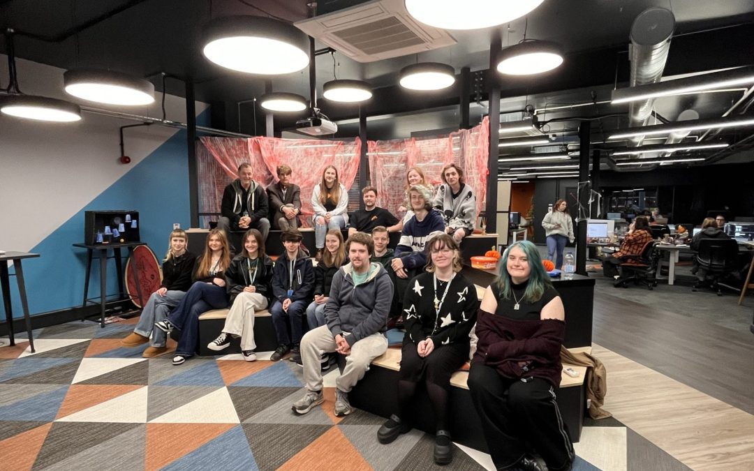 College-level Film students visit Middlesbrough production company Wander Films!