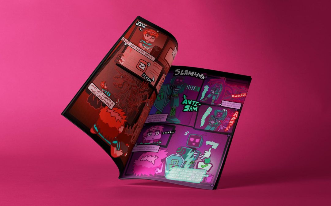 Spotlight on illustration diploma student Max Woodall and his live project with Cleveland Police!