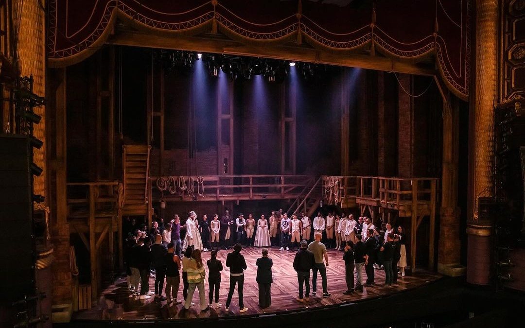 Costume degree alumni Leigh Telford & Katie Macdonald on working behind the curtain of West End production Hamilton!