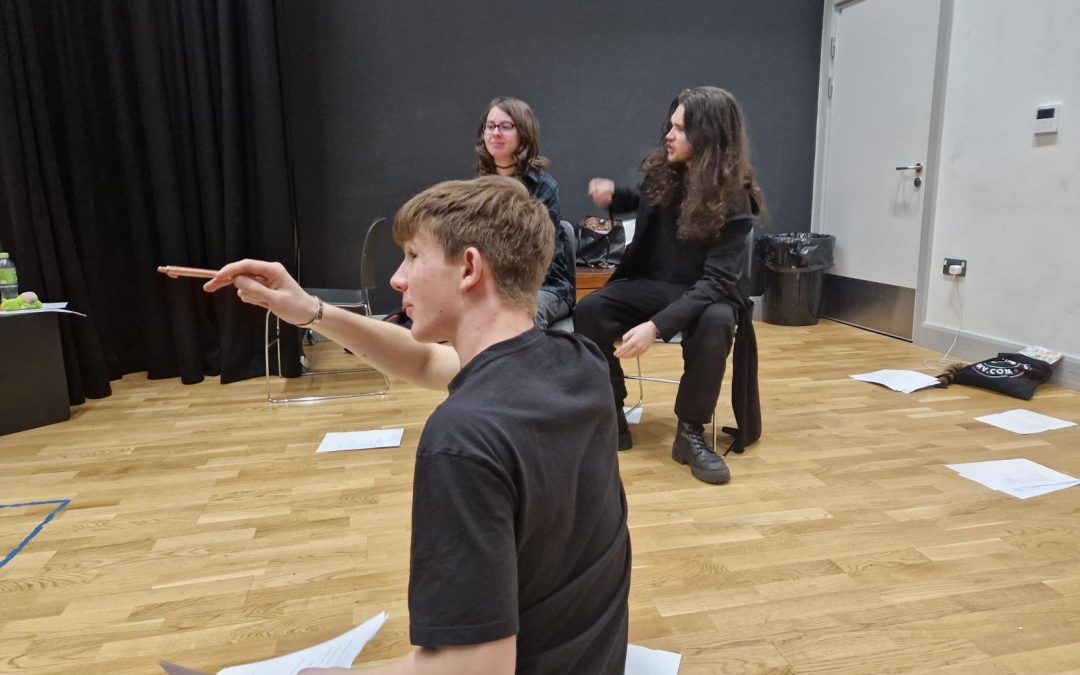 College-level acting student Joshua Kay performing in Jamie at Darlington Hippodrome!