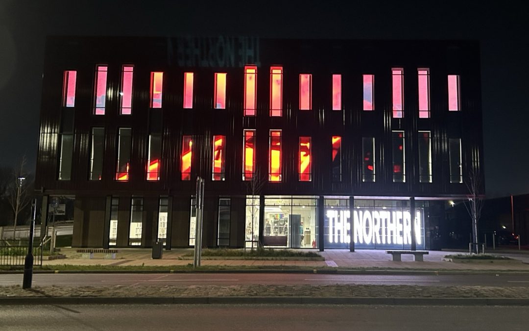Stunning video wall display celebrates ‘Outstanding’ achievement at School’s Middlesbrough campus