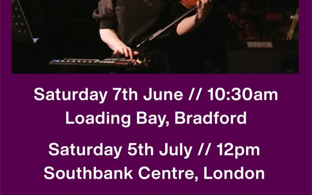 Animation and photography degree students create backdrop for unique music performances in Bradford and London