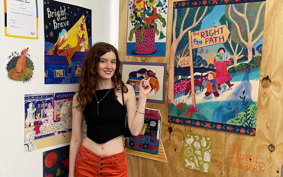 Lauren Hubbert wins The Illustration Achievement Award 2025!