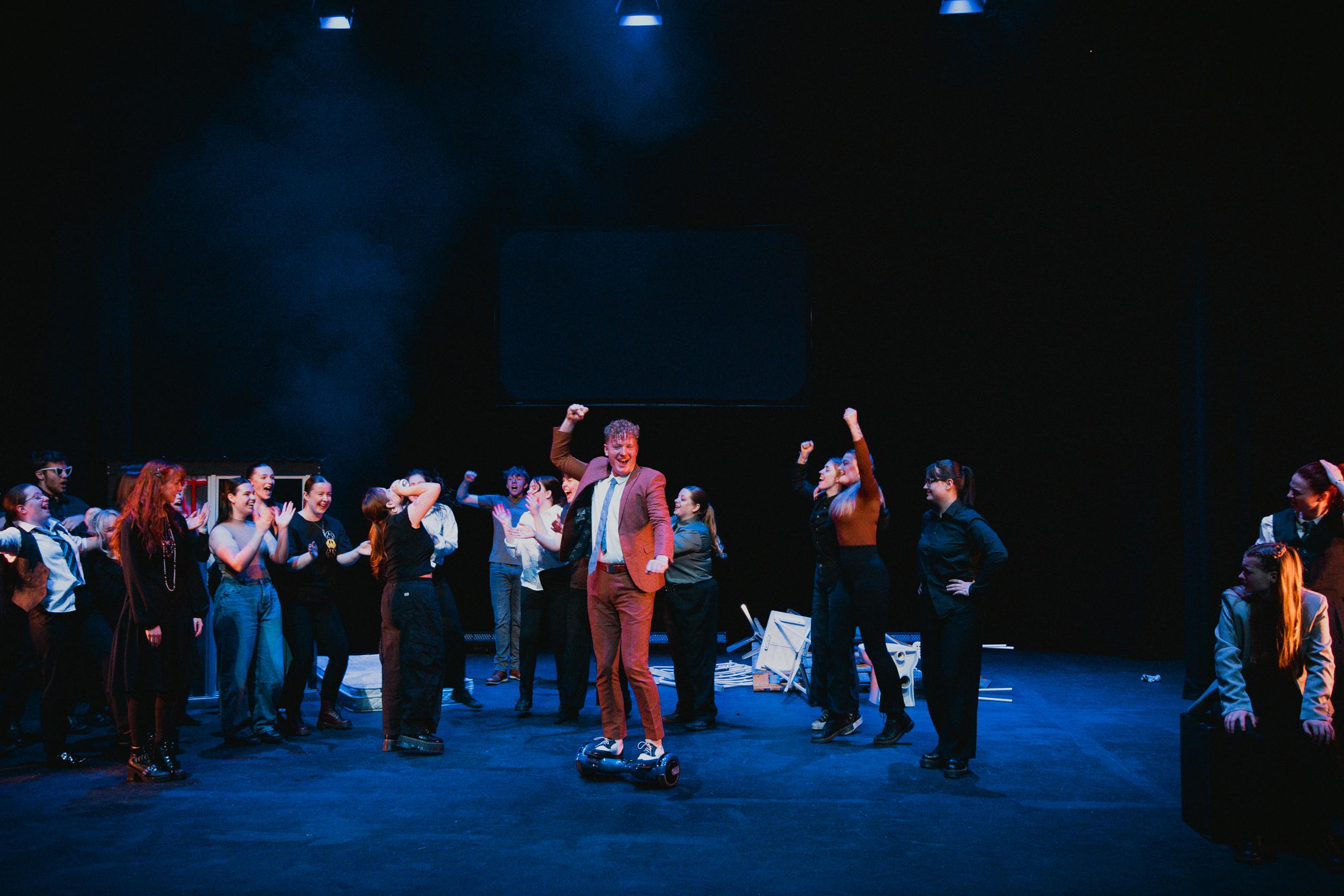 A production of Titus Andronicus by The Northern School of Art’s sceond year BA (Hons) Acting degree students at ARC Stockton in June 2025 (5)