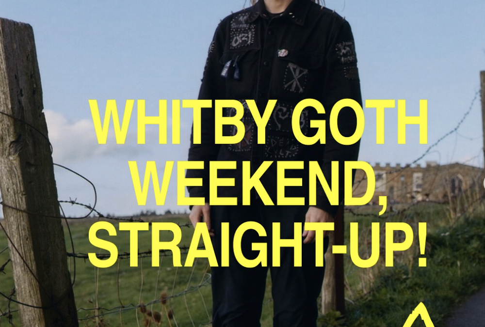 Foundation Diploma Alumni George Hutton captures Whitby Goth Weekend for i-D Magazine!