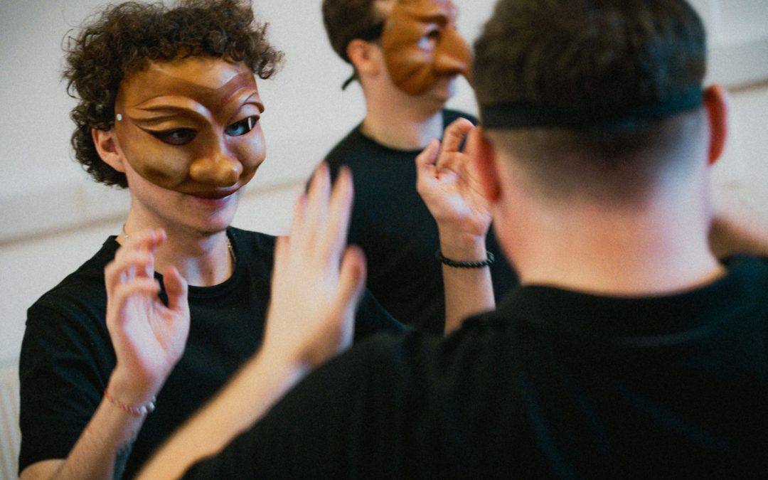 Acting student Katie enjoys masterclass on one of theatre’s most influential art forms, commedia dell’arte