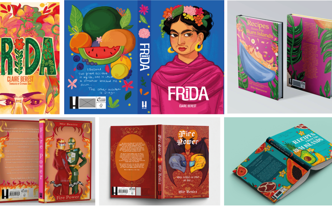 BA (Hons) Illustration for Commercial Application students design book covers for international publisher Headline Publishing