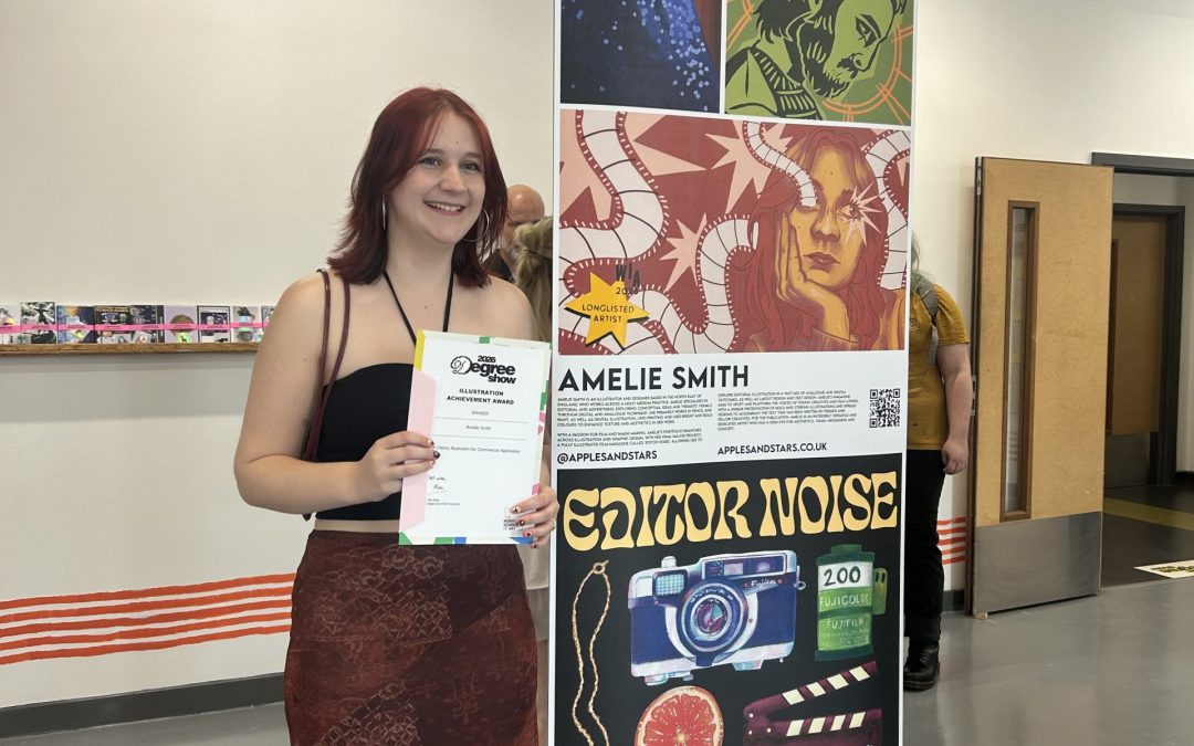 Illustration Achievement Award Winner Amelie Smith!