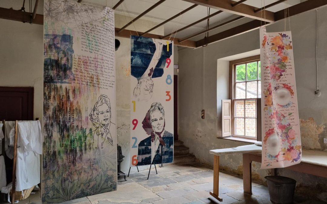 A-level students celebrate the love story of Ruth and Jim Pennyman in an exciting new exhibition with Ormesby Hall & the National Trust!