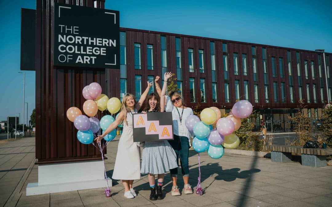 A-levels students and staff celebrate results day!