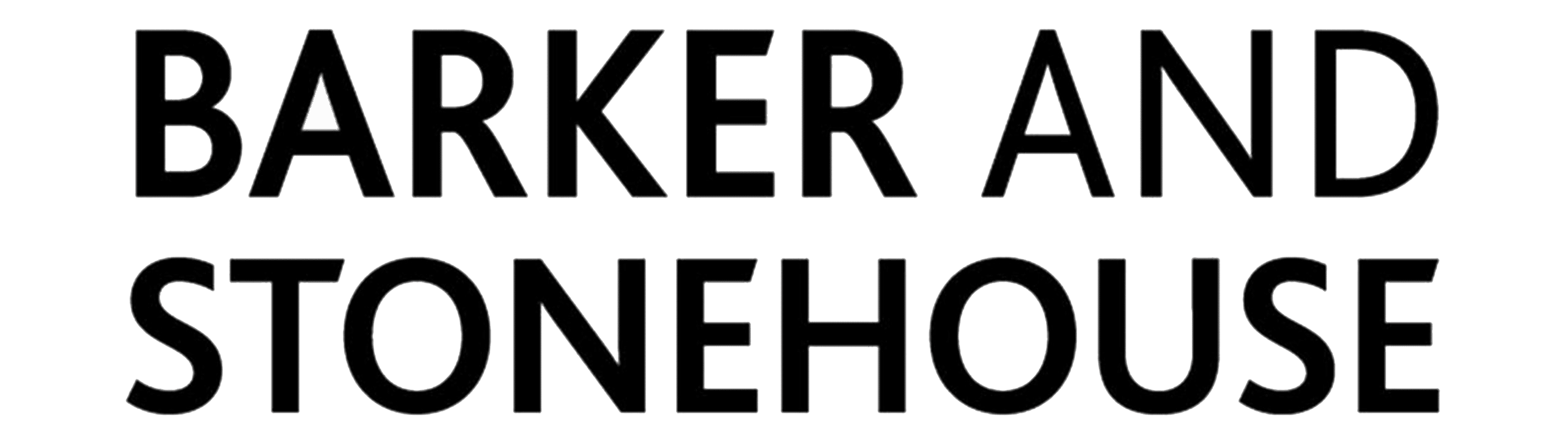 BARKER AND STONEHOUSE NEW LOGO